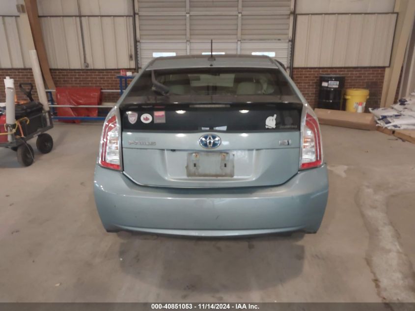 2013 Toyota Prius Three VIN: JTDKN3DU7D1670427 Lot: 40851053