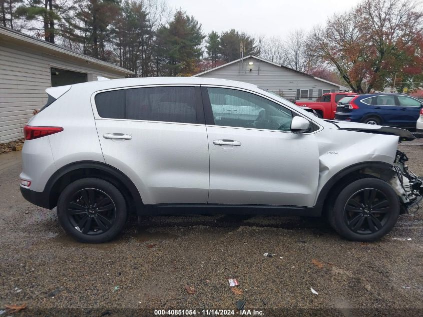 2017 Kia Sportage Lx VIN: KNDPMCAC6H7286002 Lot: 40851054