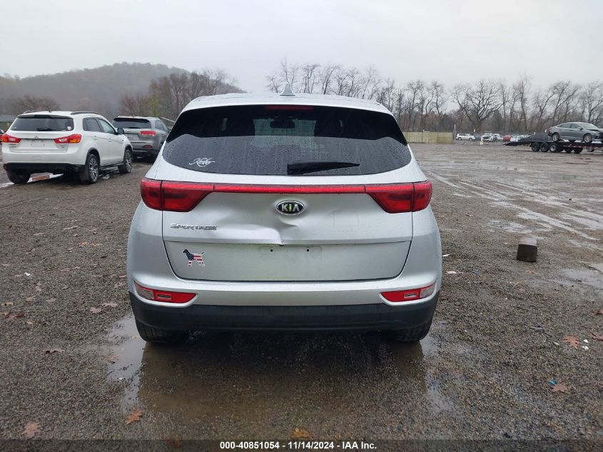 2017 Kia Sportage Lx VIN: KNDPMCAC6H7286002 Lot: 40851054