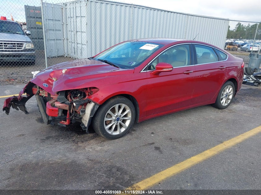 VIN 3FA6P0HD3HR115495 2017 FORD FUSION SE