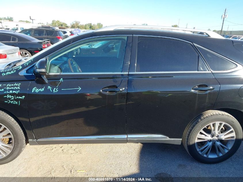 2013 Lexus Rx 350 VIN: 2T2ZK1BA8DC099297 Lot: 40851070