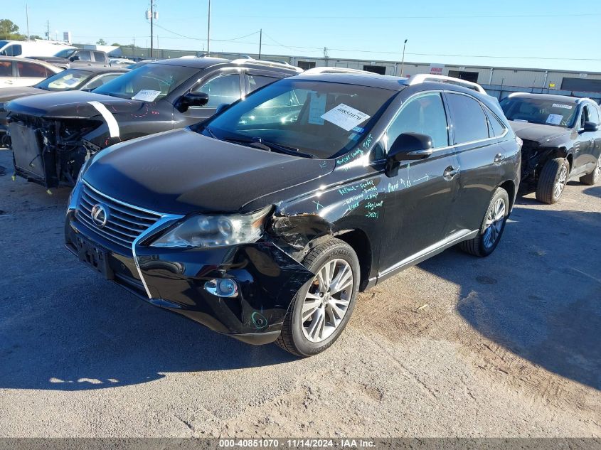 VIN 2T2ZK1BA8DC099297 2013 Lexus RX, 350 no.2