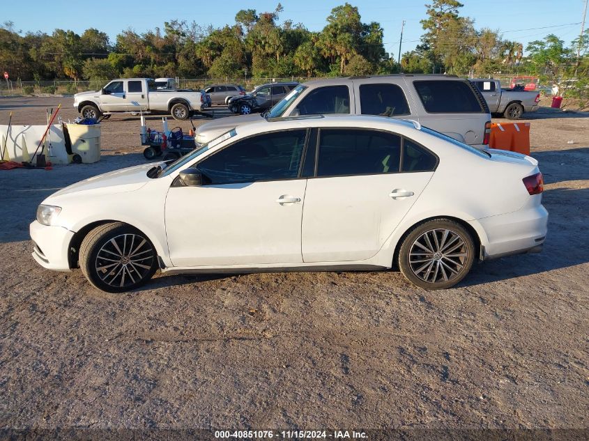 2016 Volkswagen Jetta 1.8T Sport VIN: 3VWB17AJ4GM285781 Lot: 40851076