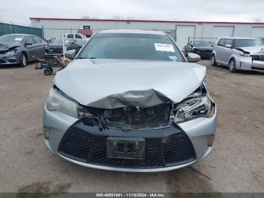 2016 Toyota Camry Se VIN: 4T1BF1FK2GU251185 Lot: 40851081