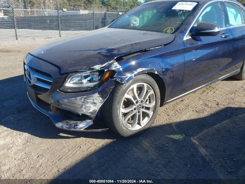 2018 Mercedes-Benz C 300 4Matic VIN: 55SWF4KB9JU260025 Lot: 40851084