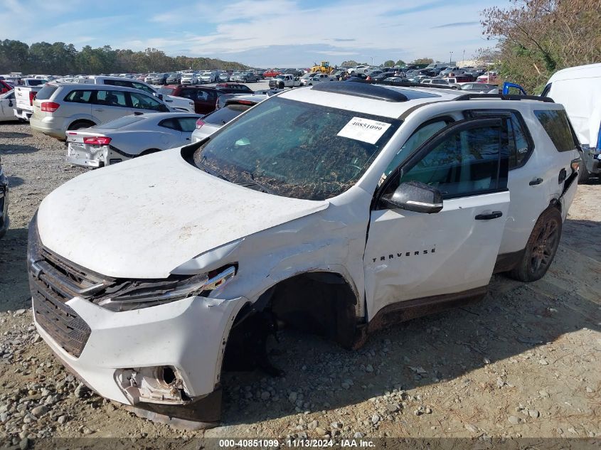 2020 Chevrolet Traverse Fwd Premier VIN: 1GNERKKW5LJ288046 Lot: 40851099