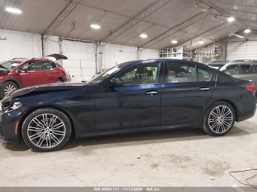 2018 BMW 530I xDrive VIN: WBAJA7C52JWA71698 Lot: 40851111