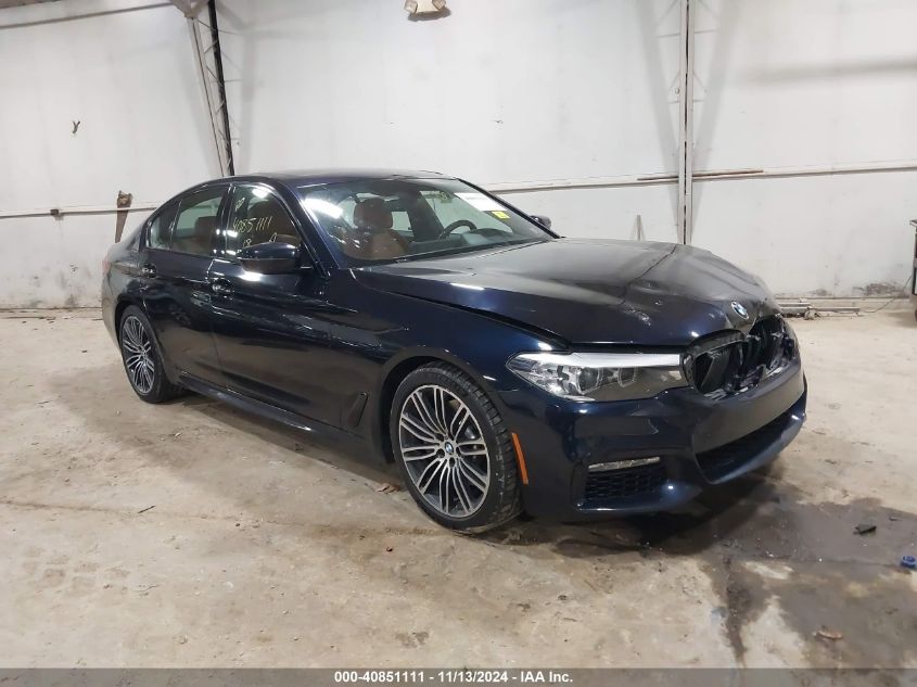 2018 BMW 530I xDrive VIN: WBAJA7C52JWA71698 Lot: 40851111