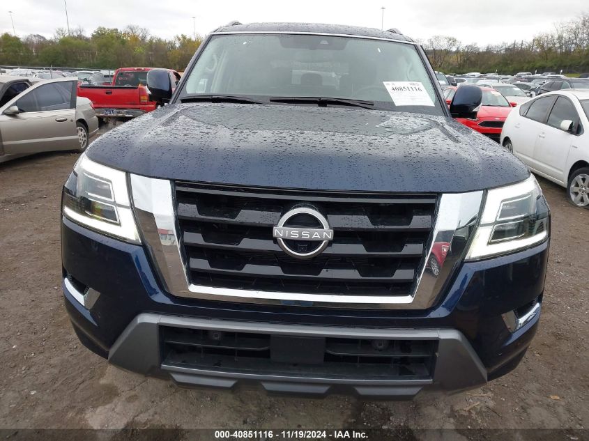 2023 Nissan Armada Sl 4Wd VIN: JN8AY2BD5P9694302 Lot: 40851116