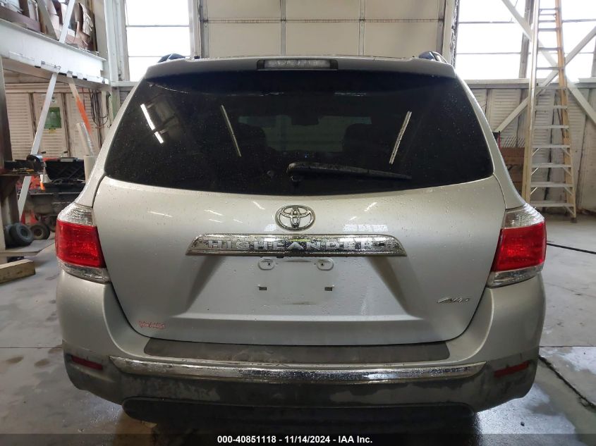 2011 Toyota Highlander Limited V6 VIN: 5TDDK3EH1BS042639 Lot: 40851118