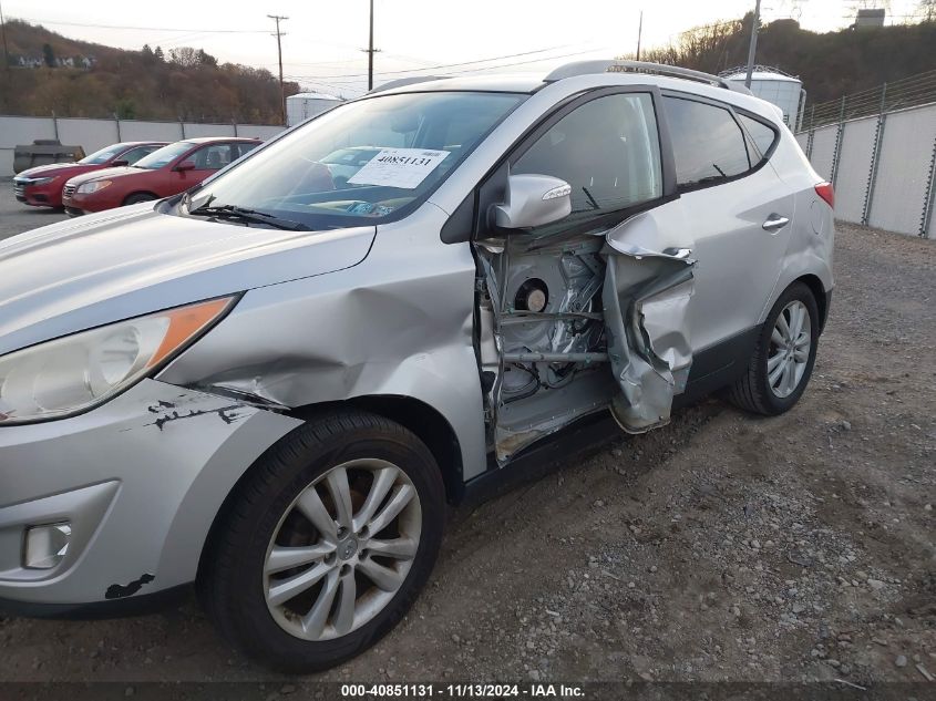 2010 Hyundai Tucson Limited VIN: KM8JU3AC6AU082602 Lot: 40851131