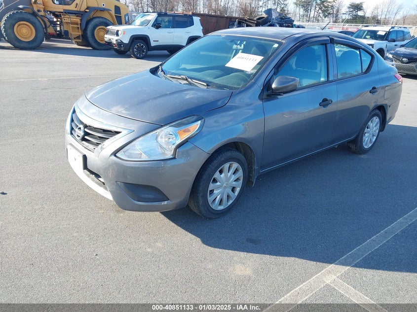 Vin: 3n1cn7ap2jl882444, lot: 41340756, nissan versa 1.6 s+ 20182