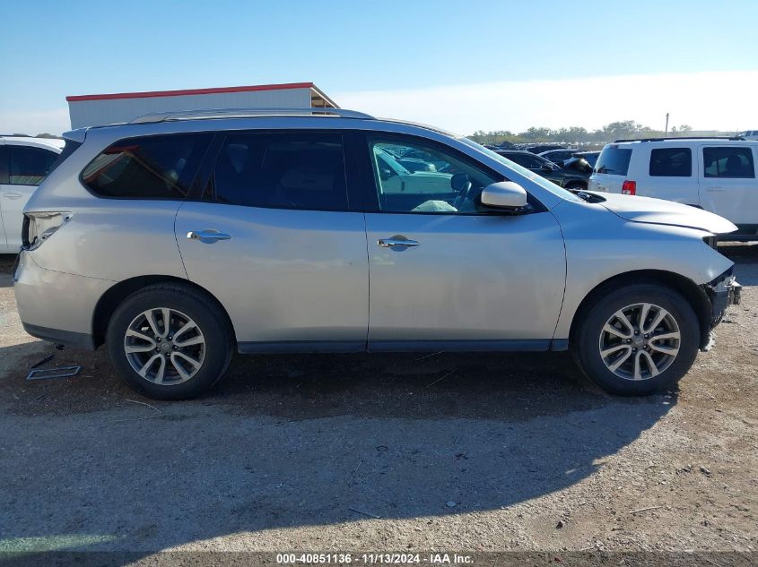 2014 Nissan Pathfinder Sv VIN: 5N1AR2MN0EC623244 Lot: 40851136