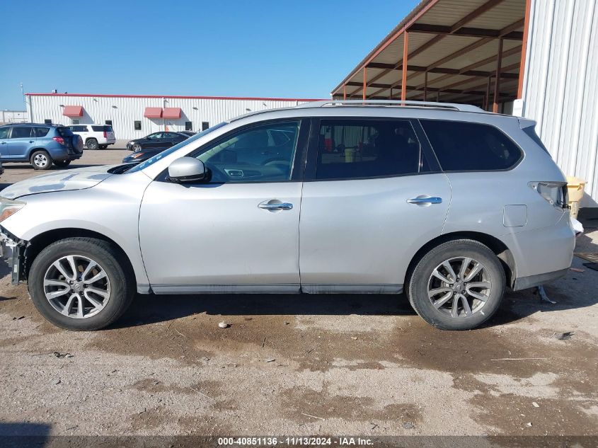 2014 Nissan Pathfinder Sv VIN: 5N1AR2MN0EC623244 Lot: 40851136