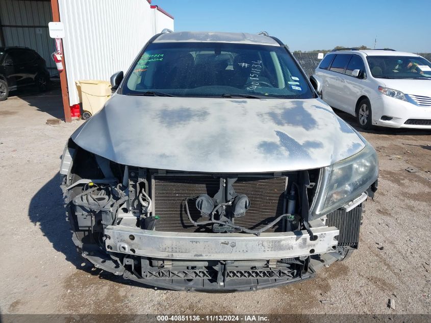 2014 Nissan Pathfinder Sv VIN: 5N1AR2MN0EC623244 Lot: 40851136