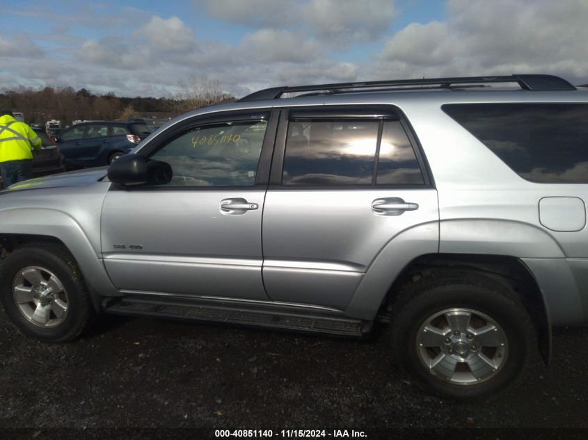 2005 Toyota 4Runner Sr5 V6 VIN: JTEBU14R450077940 Lot: 40851140