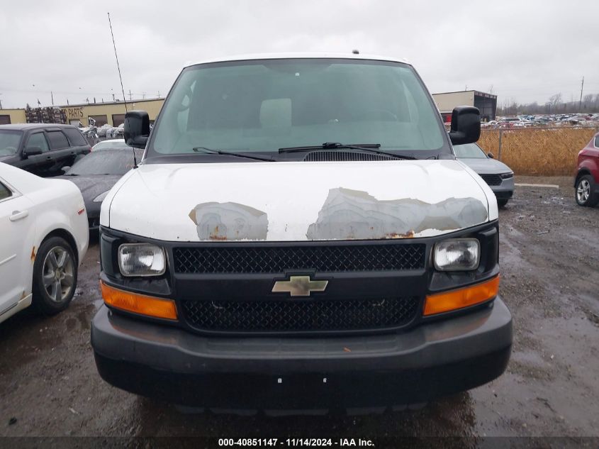 2013 Chevrolet Express 2500 Work Van VIN: 1GCWGGFA9D1108714 Lot: 40851147