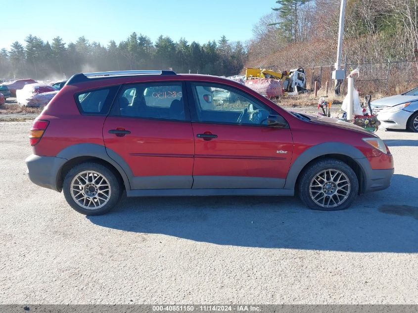 2006 Pontiac Vibe VIN: 5Y2SL65816Z411140 Lot: 40851150