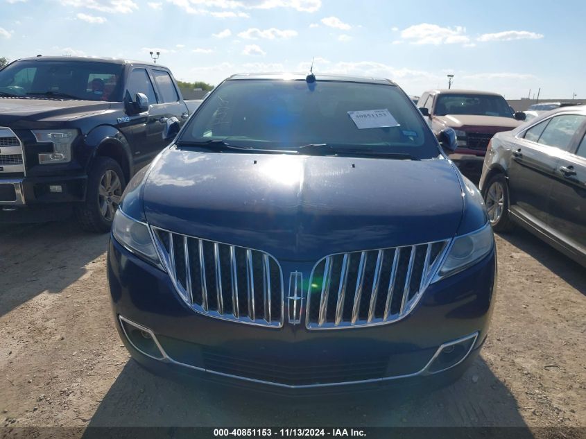 2012 Lincoln Mkx VIN: 2LMDJ8JK9CBL11572 Lot: 40851153