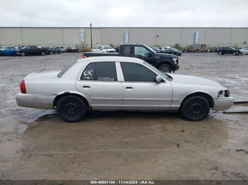 2006 Mercury Grand Marquis Gs VIN: 2MEFM74V86X615594 Lot: 40851184