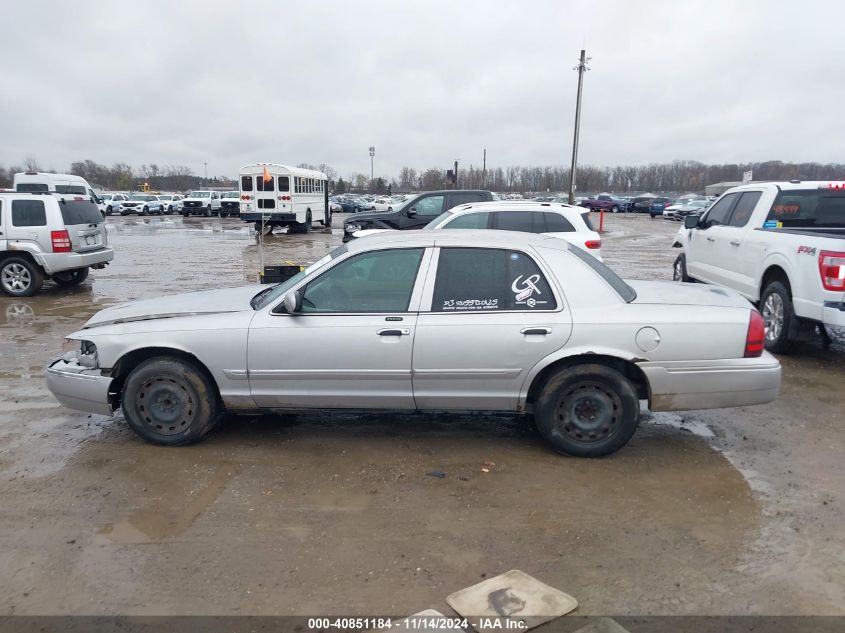 2006 Mercury Grand Marquis Gs VIN: 2MEFM74V86X615594 Lot: 40851184