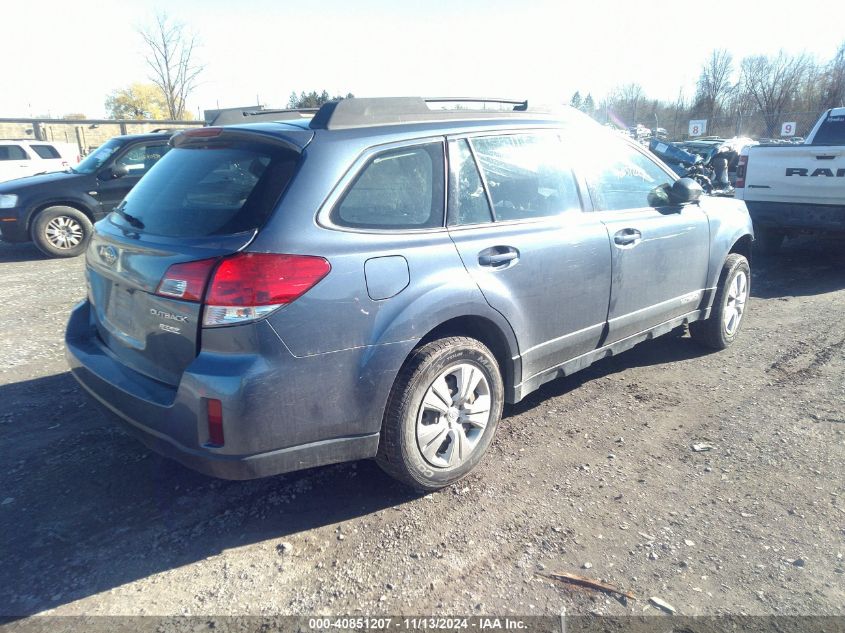 VIN 4S4BRBAC9D1319332 2013 Subaru Outback, 2.5I no.4