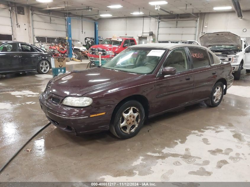 1999 Oldsmobile Cutlass Gl VIN: 1G3NB52M0X6318141 Lot: 40851217