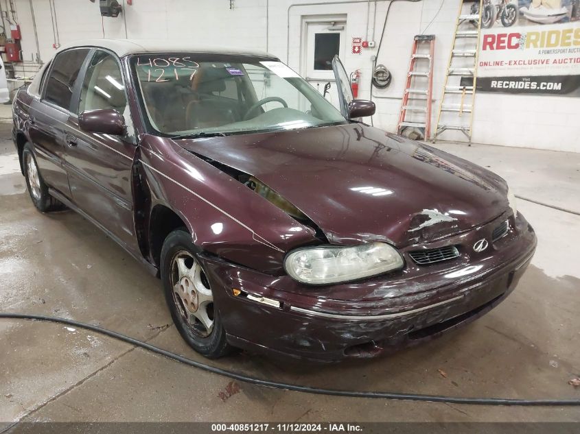 1999 Oldsmobile Cutlass Gl VIN: 1G3NB52M0X6318141 Lot: 40851217