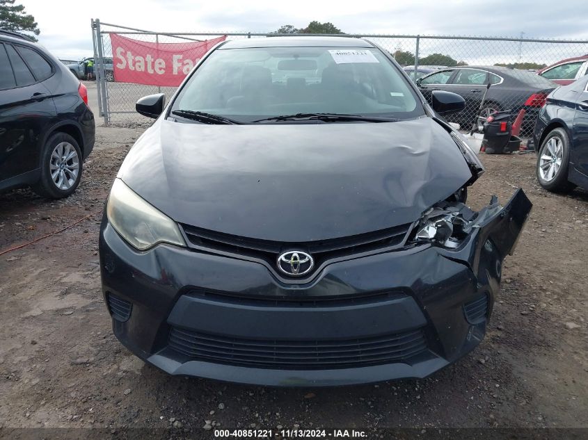 2015 Toyota Corolla L VIN: 2T1BURHE1FC369319 Lot: 40851221