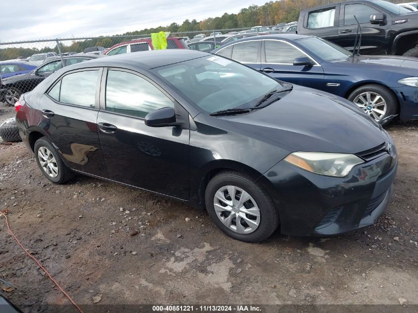 2015 Toyota Corolla L VIN: 2T1BURHE1FC369319 Lot: 40851221