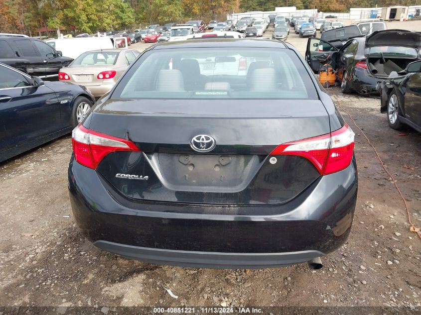 2015 Toyota Corolla L VIN: 2T1BURHE1FC369319 Lot: 40851221