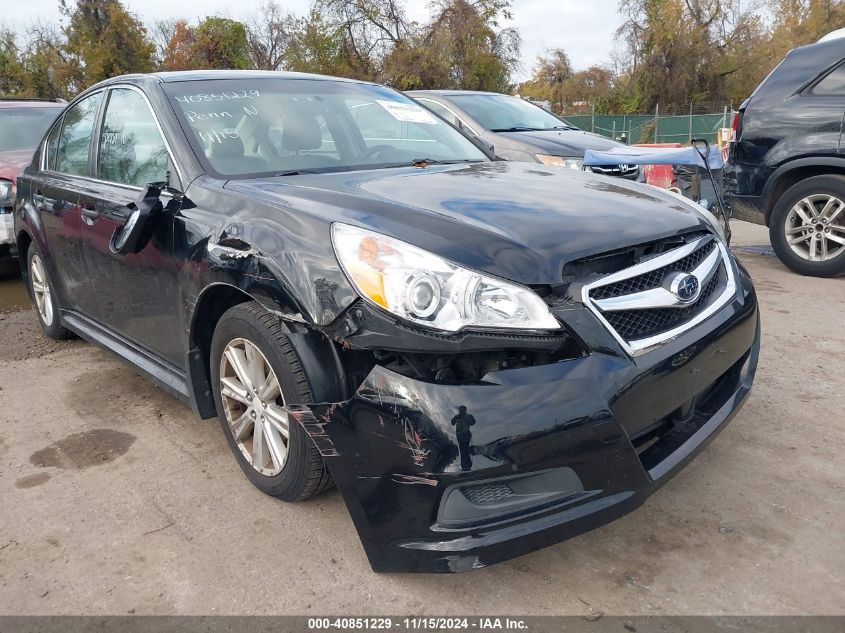 2010 Subaru Legacy 2.5I Premium VIN: 4S3BMBE63A3230086 Lot: 40851229