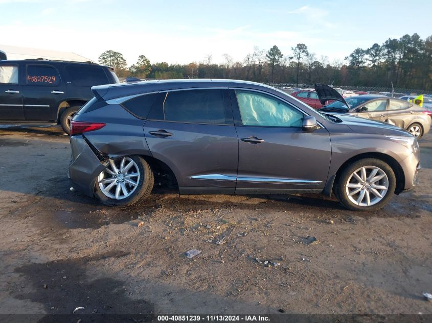 2019 Acura Rdx Standard VIN: 5J8TC1H35KL007781 Lot: 40851239