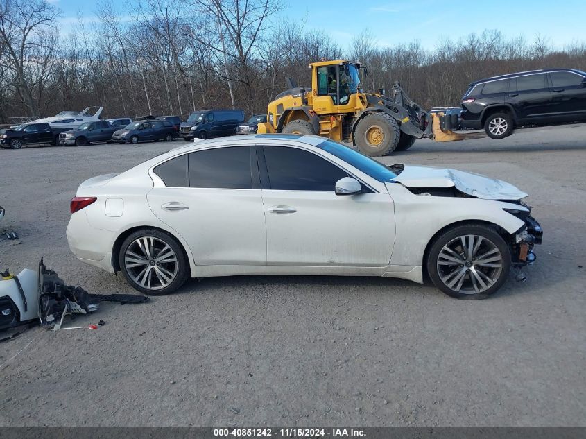 2018 Infiniti Q50 3.0T Sport VIN: JN1EV7AR1JM439265 Lot: 40851242