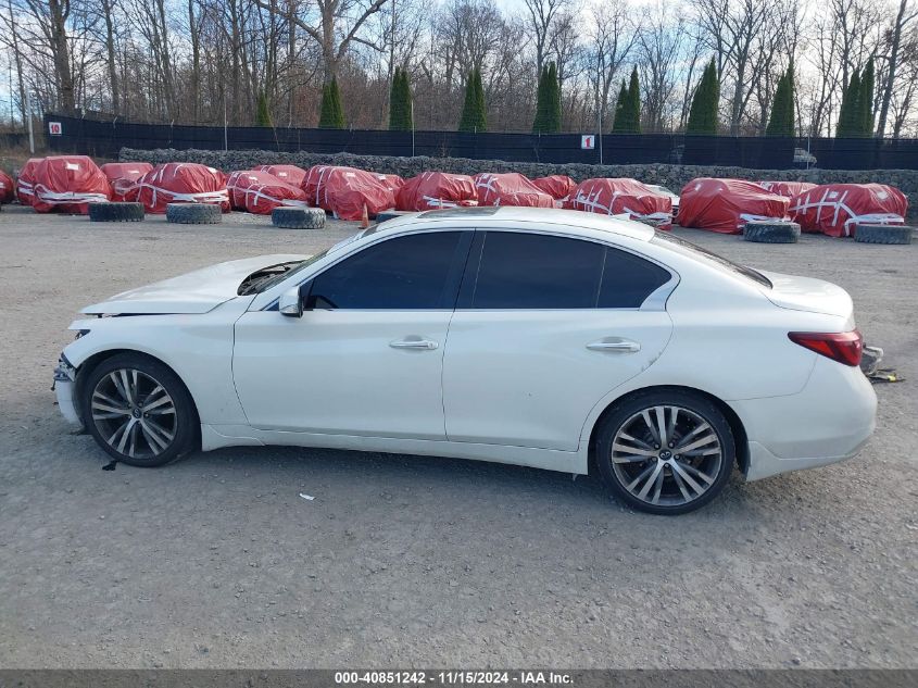 2018 Infiniti Q50 3.0T Sport VIN: JN1EV7AR1JM439265 Lot: 40851242