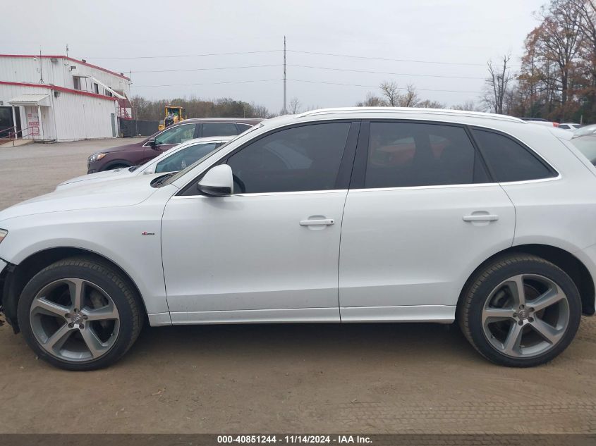 2013 Audi Q5 3.0T Premium Plus VIN: WA1DGAFP1DA062153 Lot: 40851244