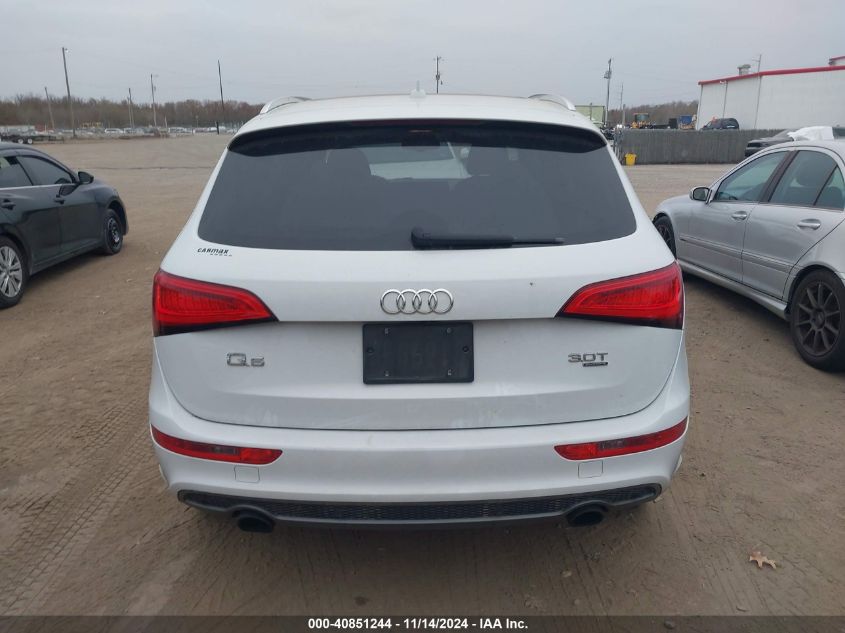 2013 Audi Q5 3.0T Premium Plus VIN: WA1DGAFP1DA062153 Lot: 40851244