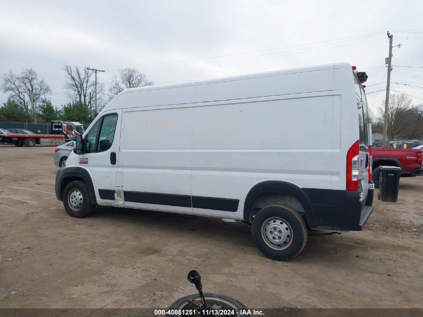 2021 Ram Promaster 2500 High Roof 159 Wb VIN: 3C6LRVDG9ME570087 Lot: 40851251