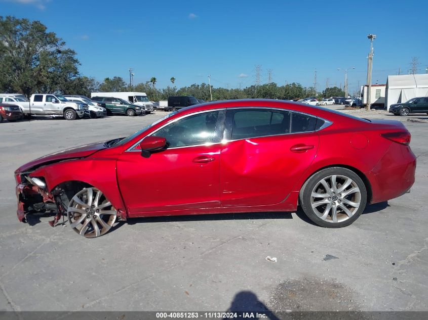 2014 Mazda Mazda6 I Touring VIN: JM1GJ1T65E1159762 Lot: 40851253