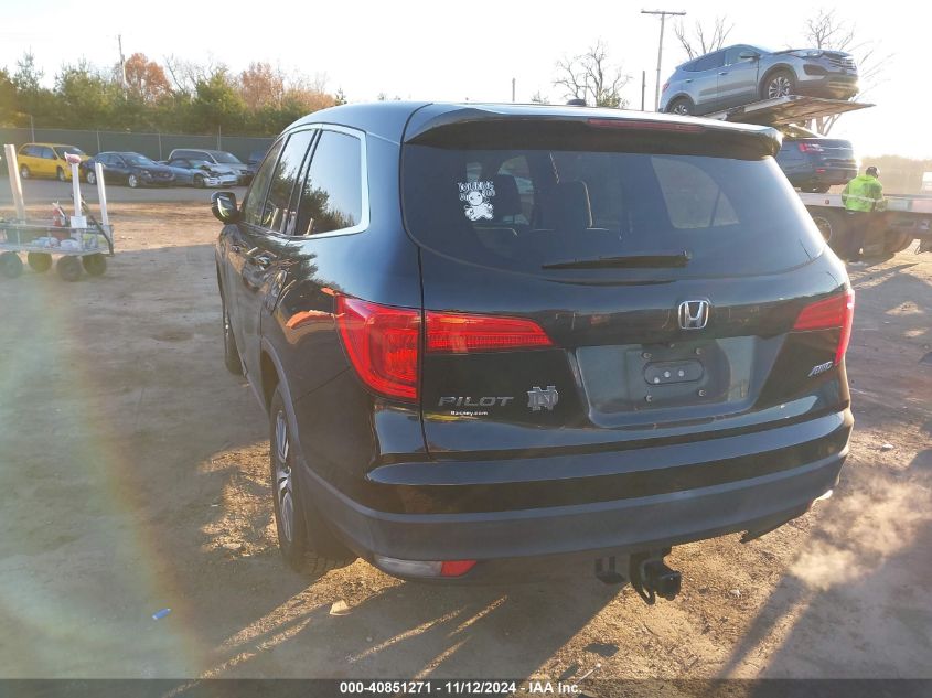 2016 HONDA PILOT EX - 5FNYF6H30GB054834