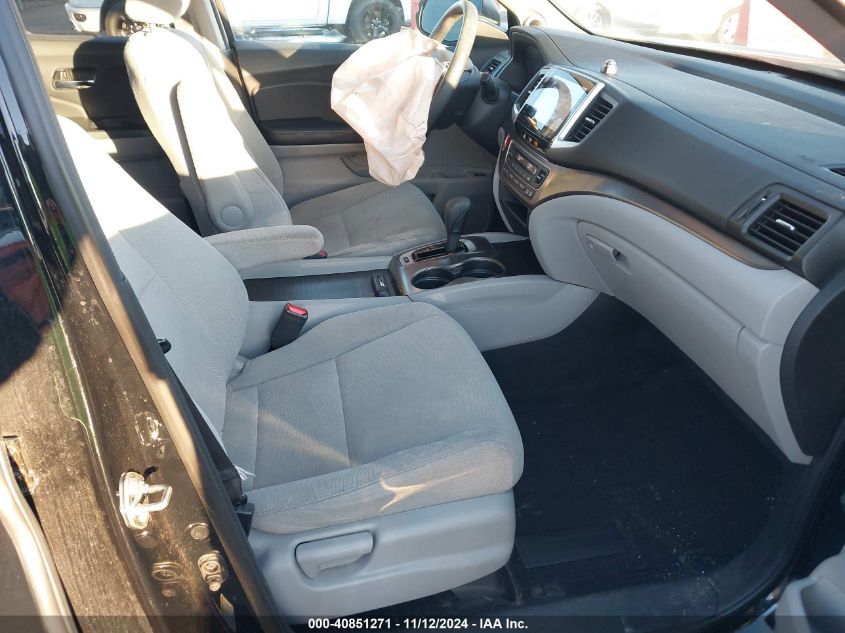 2016 HONDA PILOT EX - 5FNYF6H30GB054834