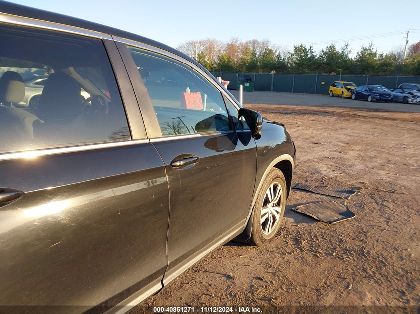 2016 HONDA PILOT EX - 5FNYF6H30GB054834