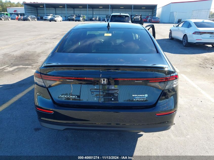 2024 Honda Accord Hybrid Sport VIN: 1HGCY2F54RA039185 Lot: 40851274