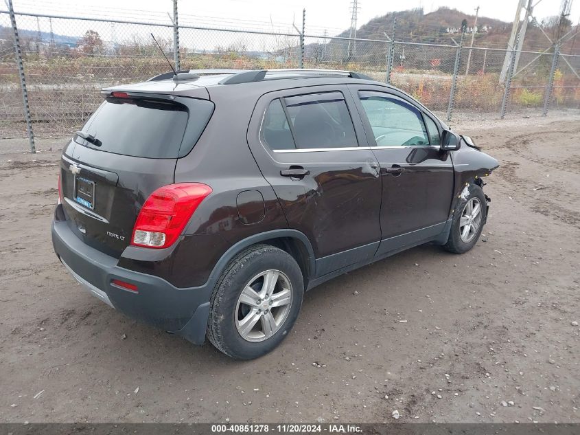 2015 Chevrolet Trax Lt VIN: KL7CJLSB6FB091179 Lot: 40851278