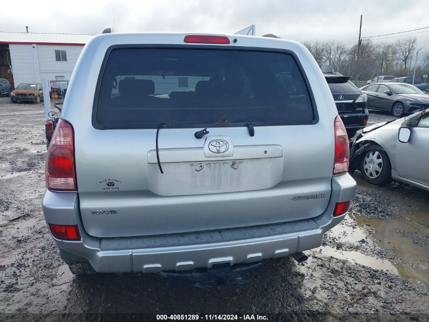 2004 Toyota 4Runner Sr5 V8 VIN: JTEBT14R648015815 Lot: 40851289