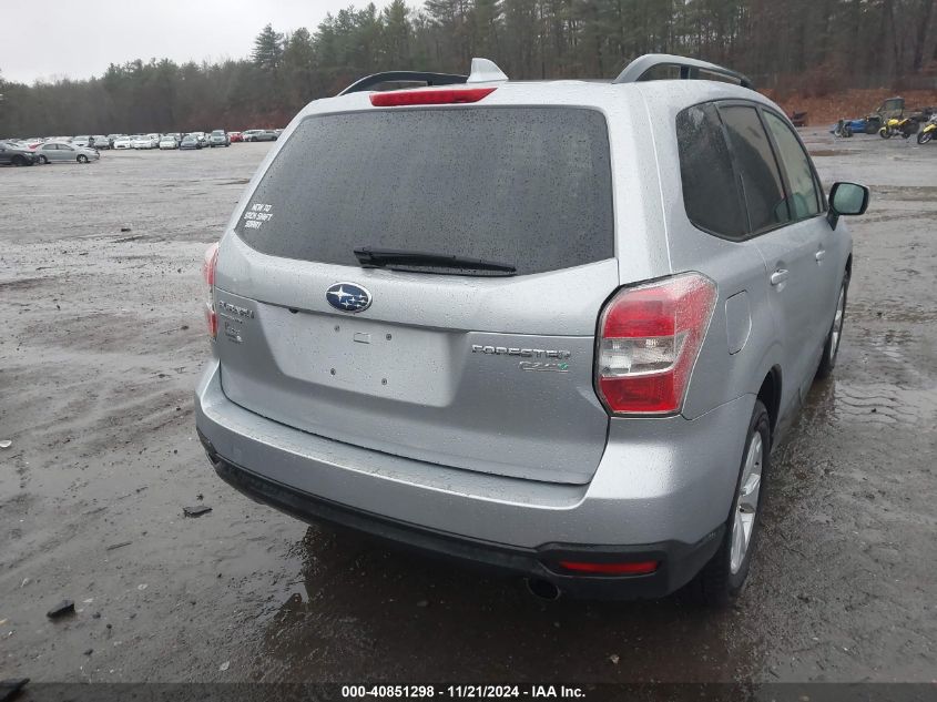 2016 Subaru Forester 2.5I Premium VIN: JF2SJADCXGG445333 Lot: 40851298