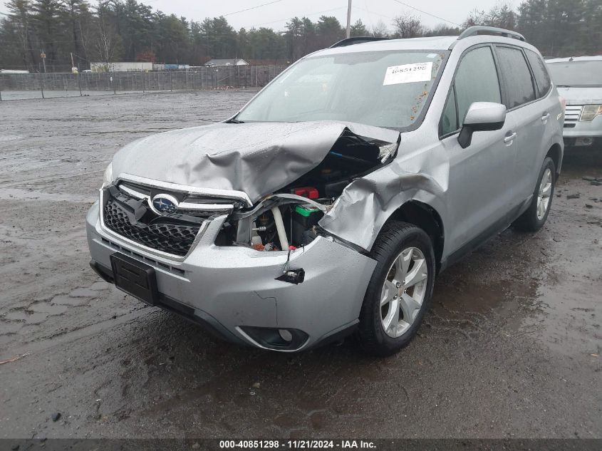 2016 Subaru Forester 2.5I Premium VIN: JF2SJADCXGG445333 Lot: 40851298