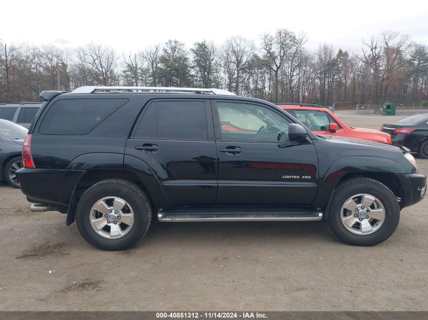 2004 Toyota 4Runner Limited V8 VIN: JTEBT17R340033036 Lot: 40851312