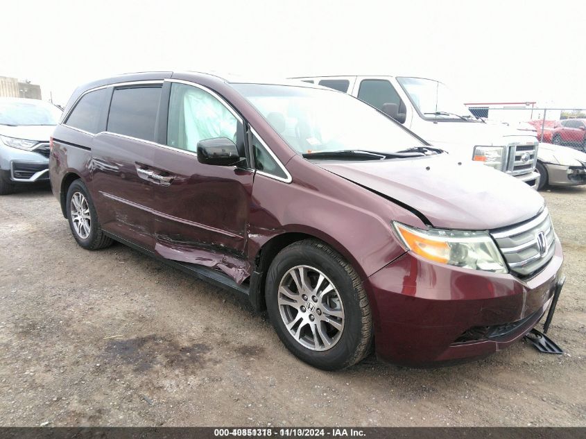 2011 Honda Odyssey Ex-L VIN: 5FNRL5H68BB046717 Lot: 40851318