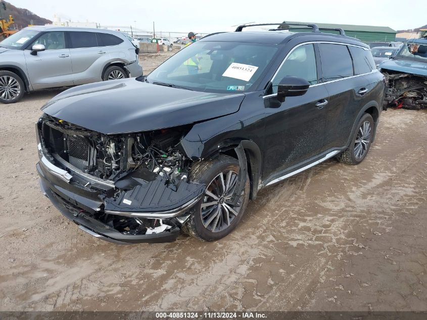 2025 Infiniti Qx60 Autograph Awd VIN: 5N1AL1HU2SC330521 Lot: 40851324